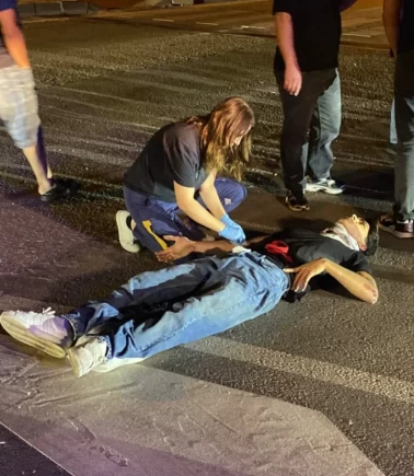 Bursa’da otomobil ile motosiklet çarpıştı