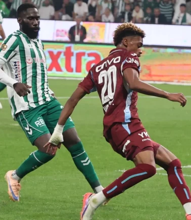 Konyaspor, Trabzonspor'u tek golle geçti!