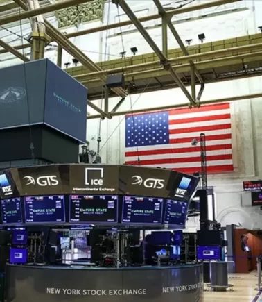 New York'ta borsa yükselişle kapandı