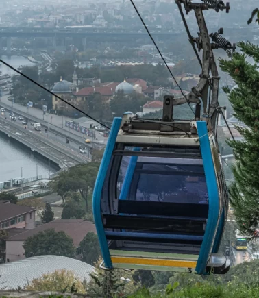 İstanbul’da teleferik seferlerine hava engeli!