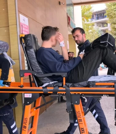 Bursa’da motosikletini tamir ederken parmağı koptu