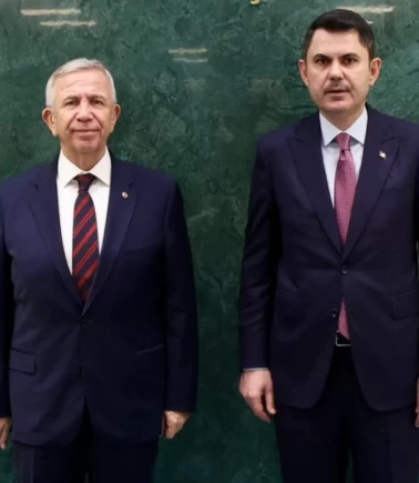 Bakan Murat Kurum, Mansur Yavaş’ı kabul etti!