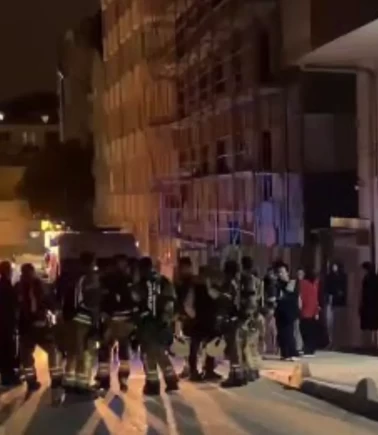 Bahçelievler'de otelde korkutan yangın