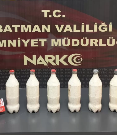Batman’da uyuşturucu operasyonu!