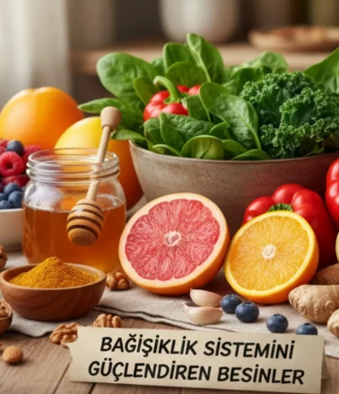 Bağışıklık sistemini güçlendiren besinler