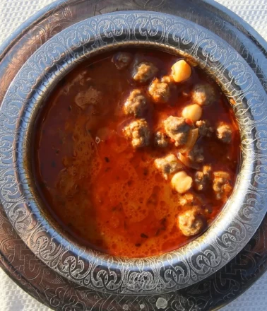 Ekşili aya sulusu (Minik köfteli şifa)