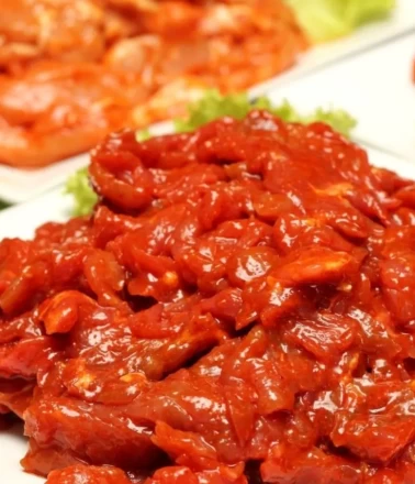 Acı – tatlı zengin hindi marinesi