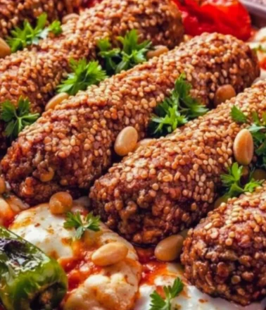 Gelinim Mutfakta tarifiyle susamlı kebap!