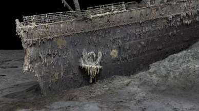 111 yıl önce batan Titanik'in enkazı ilk kez görüntülendi