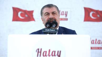 Bakan Koca: Hatay'dan bir başka ile hastanın sevk edilme durumu söz konusu olmayacak