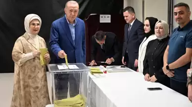 Cumhurbaşkanı Erdoğan'ın sandığından kendisi çıktı