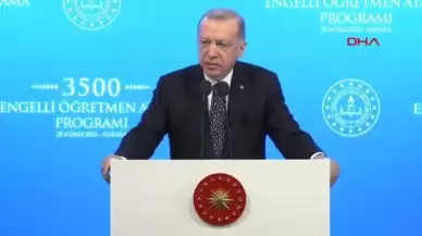 Cumhurbaşkanı Erdoğan: Cumhuriyet tarihimizin en büyük öğretmen atamasını gerçekleştiriyoruz