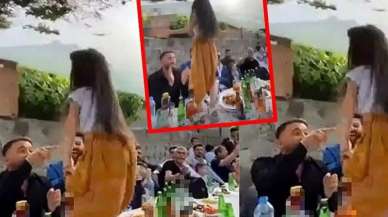 Küçük kızı alkol masasında oynattılar! Skandal sonrası Bakanlık harekete geçti