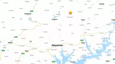 Adıyaman'da 4.1 büyüklüğünde deprem