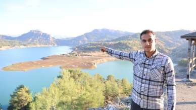 Sular çekildi, 40 yıl önce boşaltılan köy ortaya çıktı 