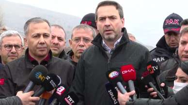 Bakan Bayraktar: Heyelan tehlikesi belli alanlarda devam ediyor