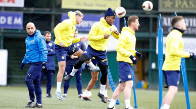 Fenerbahçe antrenmanında sürpriz isim