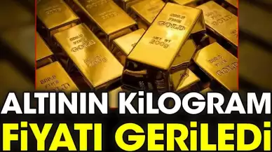 Altının kilogram fiyatı 2 milyon 900 bin liraya geriledi