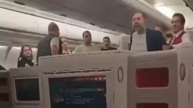 Sarhoş yolcu uçakta olay çıkardı: Türkiye'yi satın alırım
