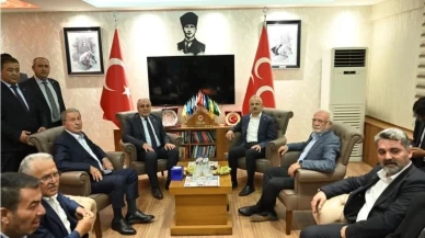 Bakan Uraloğlu’ndan MHP İl Başkanlığı’na ziyaret