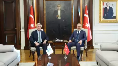 İçişleri Bakanı Yerlikaya, BM Mülteciler Yüksek Komiseri Grandi ile görüştü