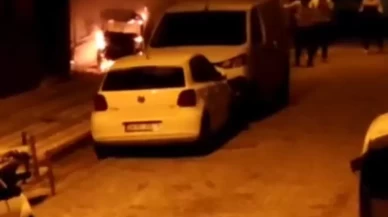 Sultangazi'de elektrikli araç yangını