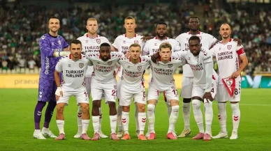 Samsunspor'un Dinamo Kiev maçı ilk 11'i belli oldu