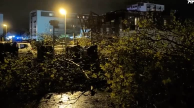 Paris yakınlarında hortum felaketi