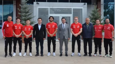 Cimnastik Federasyonu Başkanı Çelen'den millilere ziyaret