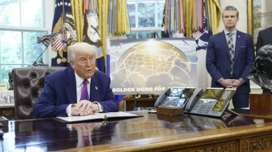 Trump, ABD ile Kanada'nın "Altın Kubbe" savunma projesinde yakın işbirliği içinde olduğunu söyledi