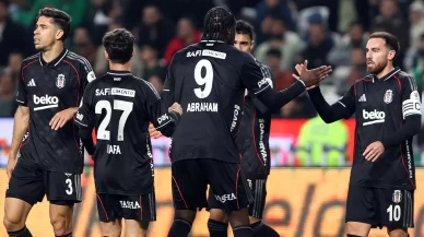 Beşiktaş, Konya'dan 3 puanla döndü