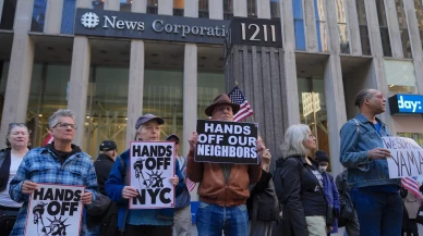 Müslüman aday Mamdani’ye yönelik yayınlar protesto edildi