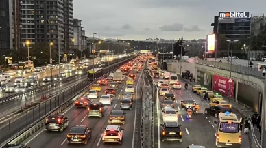 İstanbul'da trafik yoğunluğu yüzde 87'ye ulaştı