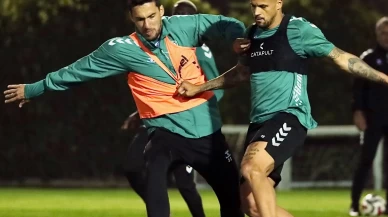 Konyaspor, Beşiktaş maçı öncesi idmanlarını sürdürüyor