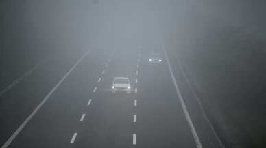 Anadolu Otoyolu'nun Düzce kesiminde sis etkili oldu