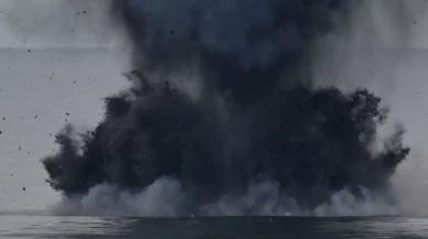 Trabzon Yoroz Limanı’nda bulunan insansız deniz aracı patlatıldı