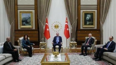 Cumhurbaşkanı Erdoğan, DEM Parti heyetini kabul etti