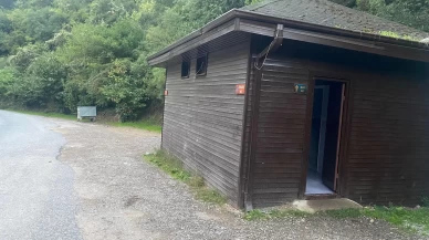 Çınarlıdere Mesire Alanı'ndaki şadırvana saldırı