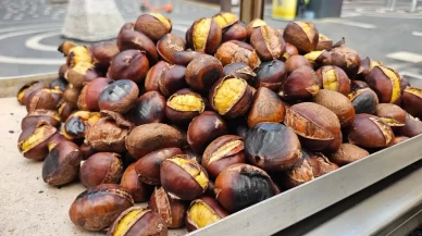 Kestane tezgahlarda yerini aldı