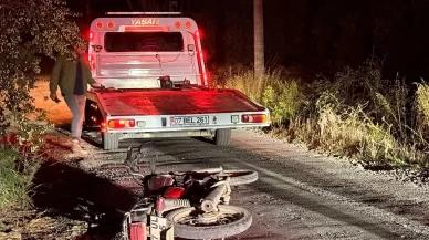 Gazipaşa’da motosiklet kazası! Sürücü 2.38 promil alkollü çıktı