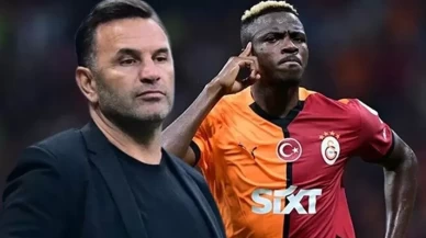 "Gönderirken korkuyoruz" diyen Okan Buruk'tan Osimhen itirafı