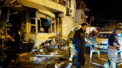 Hatay'da yangın çıkan fırında patlama