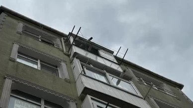 Bir kadın 5. kattan düştü, hayatını kaybetti