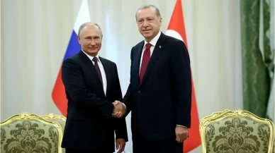 Cumhurbaşkanı Erdoğan, Rusya Devlet Başkanı Putin ile görüştü