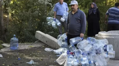 Ankara 'da borular patladı