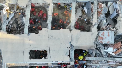 Enkaz başında acı ve umut: 7 katlı bina gözlerimin önünde yıkıldı