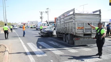 Diyarbakır'da 6 araç birbirine girdi