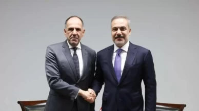 Bakan Fidan, Yunan mevkidaşı Gerapetritis ile bir araya geldi