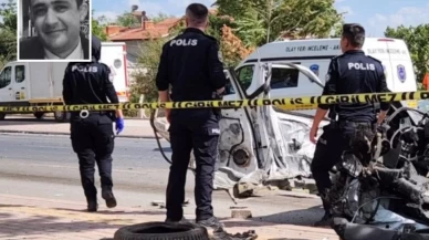 Konya’da trafik kazasında hayatını kaybeden kimya öğretmeni Mevlüt Külcü toprağa verildi