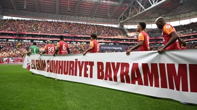 Galatasaray’dan Cumhuriyet Bayramı’na özel kutlama